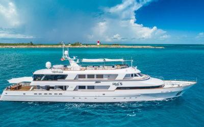 151′ Benetti LADY S on Display at Antigua Charter Yacht Show