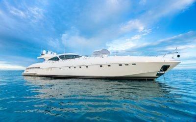 Mangusta 130 INCOGNITO Newest Addition to Sales Fleet
