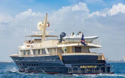 Charter Yacht ARIADNE Refit Featured in Yachting Magazine